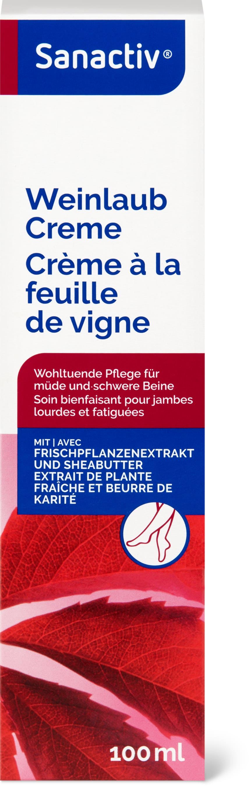 Crème à la feuille de vigne